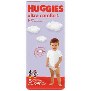 HUGGIES Ultra Comfort Jumbo 5, 58 ks vyobraziť