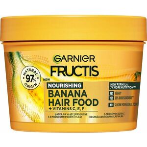 GARNIER Fructis Hair Food banana vyživujúci maska na vlasy, 400 ml vyobraziť