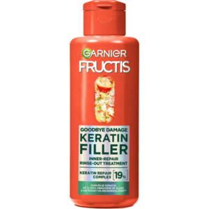 GARNIER Fructis Goodbye damage keratin filler posilňujúci oplachovacia starostlivosť, 200 ml vyobraziť