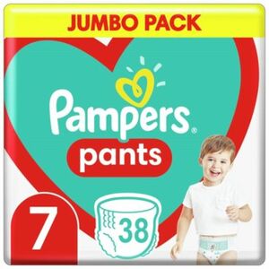 PAMPERS Pants 7 (17 kg+) Jumbo pack, 38 ks vyobraziť