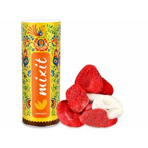 Veľké chrumkavé ovocie banán a jahoda Mixit 160g vyobraziť