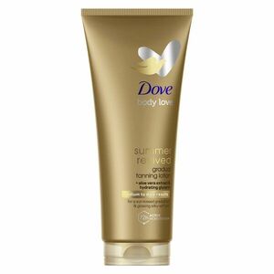 DOVE Derma Spa Summer Revived tónovacie telové mlieko, Dark 200 ml vyobraziť