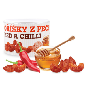 MIXIT Oriešky z pece med a chilli 140 g vyobraziť