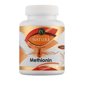 GOLDEN NATURE Metionín+Vitamín B6 100 kapsúl vyobraziť