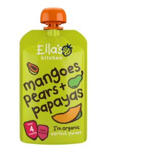 ELLA'S KITCHEN BIO Mango, hruška a papája 120 g vyobraziť