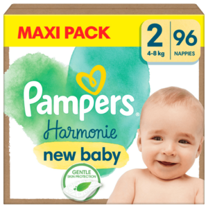 PAMPERS Harmonie Baby veľ. 2, 96 ks vyobraziť