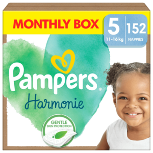 PAMPERS Harmonie Baby veľ.5 - Mesačné balenie 152 ks vyobraziť