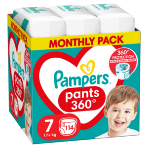 PAMPERS Pants veľ.7, 114 ks vyobraziť