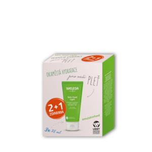 WELEDA Skin Food Light Multipack 2+1 3 x 75 ml vyobraziť