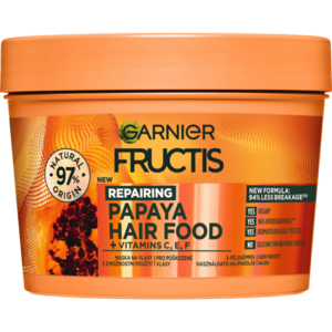 GARNIER Fructis Hair Food papaya maska na vlasy, 400 ml vyobraziť