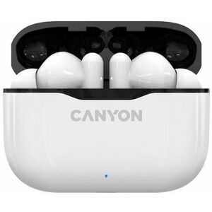 CANYON TWS-3 Bluetooth športové slúchadlá s mikrofónom, biela vyobraziť