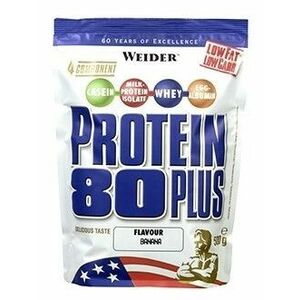 WEIDER Protein 80 Plus, - banán 500 g vyobraziť