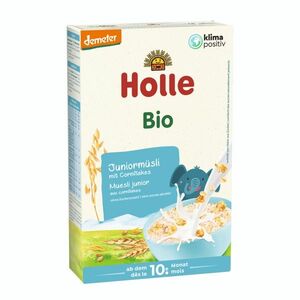 HOLLE bio Junior celozrnné musli s obilnými vločkami 250 g vyobraziť