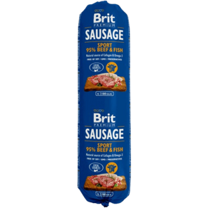 BRIT saláma Sausage Beef & Fish - Sport formula 800 g vyobraziť