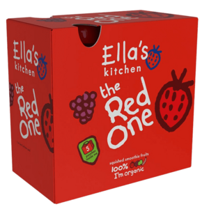 ELLA'S KITCHEN BIO Red One ovocné pyré s jahodami 5 x 90 g vyobraziť