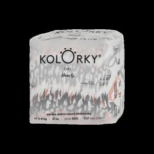 KOLORKY DAY - srdce - S (3-6 kg) jednorázové ekoplienky 25 ks vyobraziť