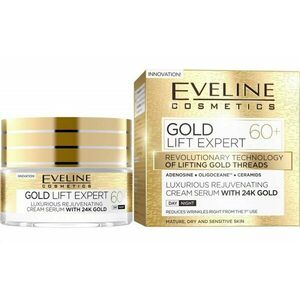 EVELINE COSMETICS Gold Lift Expert Day & Night cream 60+ 50 ml vyobraziť