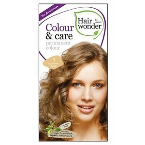 HAIR WONDER Prírodná dlhotrvajúca farba Stredná blond 7, 100 ml vyobraziť