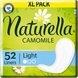 NATURELLA Slipové vložky Camomile Comfort Complex Light 52 ks vyobraziť