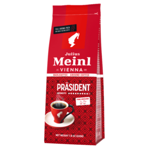 JULIUS MEINL Präsident Fine Ground, Mletá káva 220 g vyobraziť