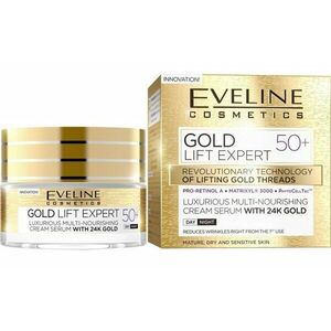 EVELINE COSMETICS Gold Lift Expert Day & Night cream 50+ 50 ml vyobraziť