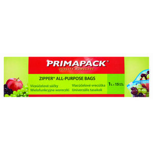 PRIMAPACK Zipper® Viacúčelové vrecúška 15 x 1 l vyobraziť