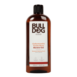 BULLDOG cedarwood & tonka bean shower gel 500 ml vyobraziť