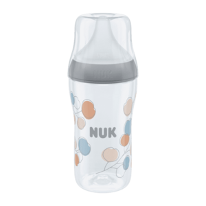 NUK Perfect Match fľaša s kontrolou teploty, šedá 260 ml vyobraziť