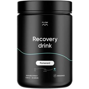 FLOW Recovery drink pomaranč 1000 g vyobraziť