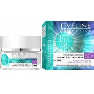 EVELINE COSMETICS Hyaluron Clinic Denný a nočný krém 60+ 50 ml vyobraziť