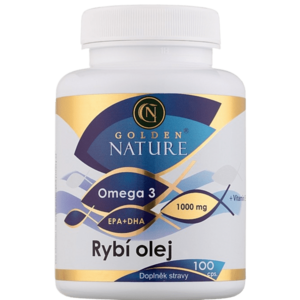 GOLDEN NATURE Rybí olej (Omega 3) 100 kapsúl vyobraziť