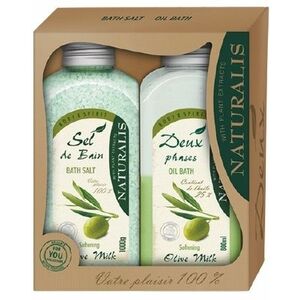 NATURALIS Bath Olive Milk 800ml+1000g vyobraziť