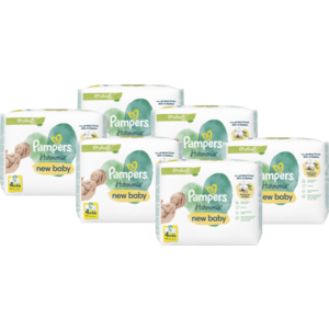 PAMPERS Harmonie New Baby Plastic Free Vlhčené obrúsky 6 x 184 ks vyobraziť