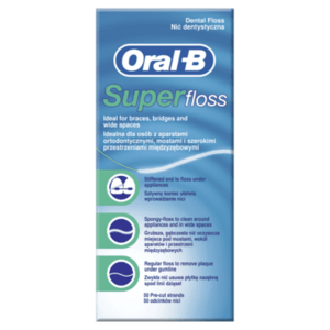 ORAL-B Super floss Zubná niť 50 ks vyobraziť