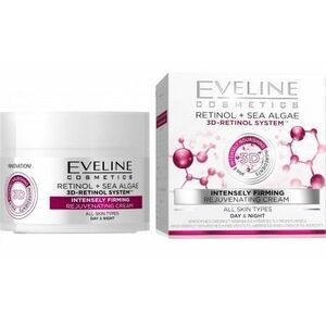 EVELINE COSMETICS 3D Retinol & Morské riasy Denný/nočný krém 50 ml vyobraziť