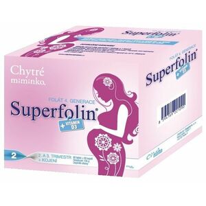 CHYTRÉ MIMINKO Superfolin 2 60 tabliet + 60 kapsúl vyobraziť