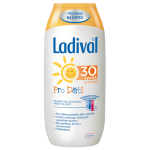 LADIVAL Mlieko pre deti SPF30 200 ml vyobraziť