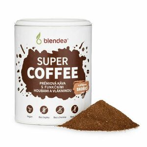 BLENDEA SUPERCOFFEE BIO Zmes kávy s funkčnými hubami, škoricou a koreňom čekanky 100 g vyobraziť