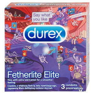 DUREX Fetherlite Elite Kondómy 3 ks vyobraziť