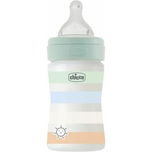 CHICCO Fľaša dojčenská Well-being silikón, chlapec 150 ml vyobraziť