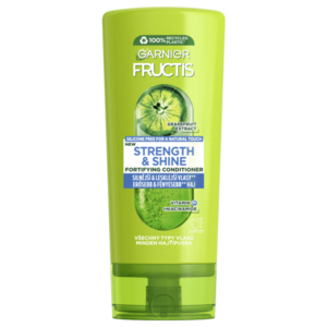 GARNIER Fructis Strength & Shine Posilňujúci balzam pre všetky typy vlasov bez lesku a sily, 200 ml vyobraziť