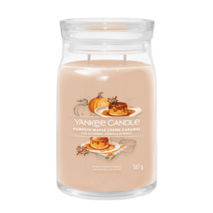 YANKEE CANDLE vonná sviečka Pumpkin Maple Creme Caramel 567 g vyobraziť