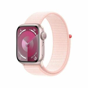 APPLE Watch Series 9 GPS 41mm hliníkové púzdro so športovým remienkom, ružové vyobraziť