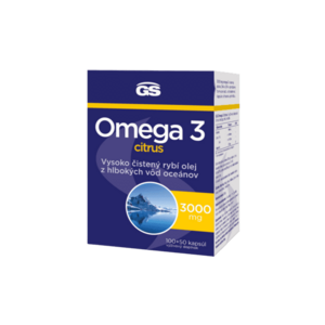 GS Omega 3 Citrus 100+50 kapsúl vyobraziť