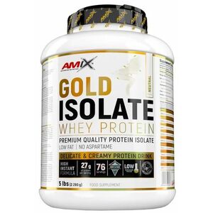 AMIX Gold Whey Protein Isolate, Natural 2280 g vyobraziť