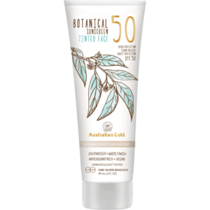 AUSTRALIAN GOLD SPF 50 Botanical Tinted Face Light 88 ml vyobraziť