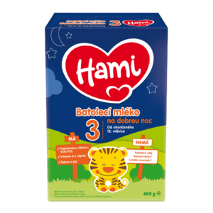 HAMI Mlieko dojčenské 12+ (600g) vyobraziť