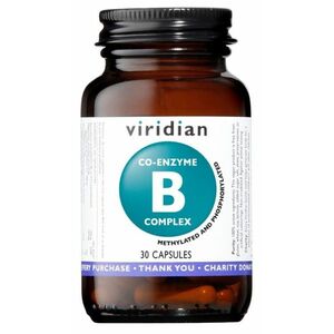 VIRIDIAN Co-enzyme B Complex 30 kapsúl vyobraziť