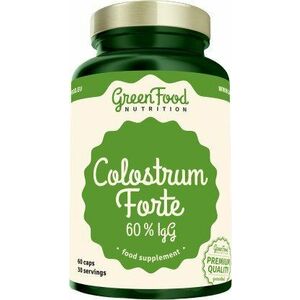 GREENFOOD NUTRITION Colostrum Forte 60% IgG 60 kapslí vyobraziť