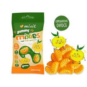 MIXIT Mixit Gummy Mixies - Yuzu - prírodné želé cukríky 35g vyobraziť